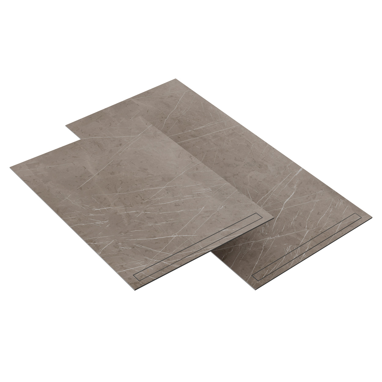 Wedi Fundo Top Riolito Neo Marble Grau-Beige